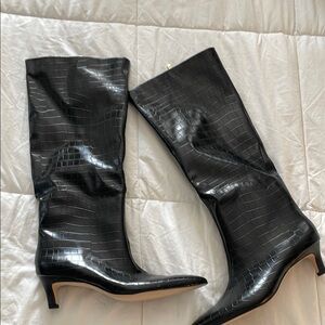 Nordstrom rack black knee-high boots